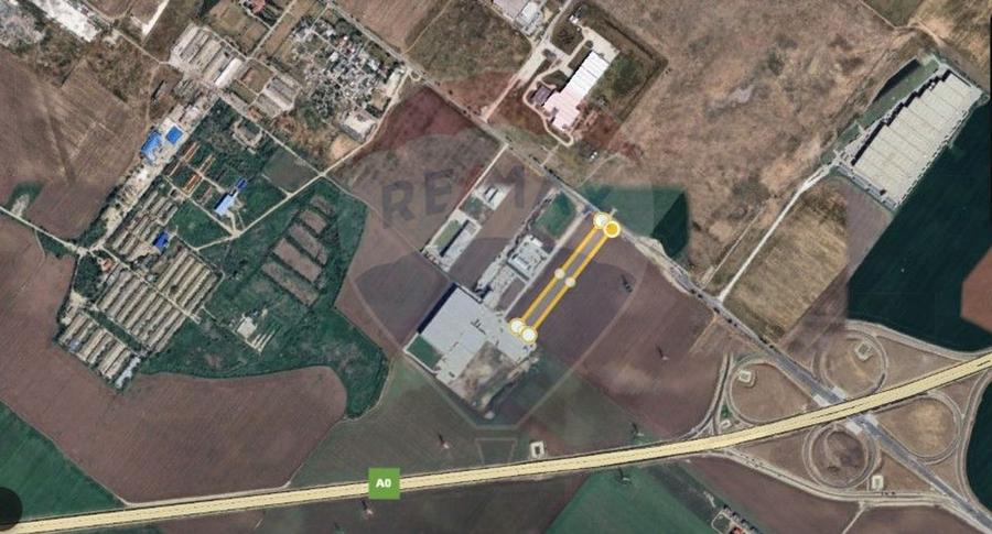 VANZARE Teren intravilan 1 HA langa Autostrada A0 Popesti Leordeni