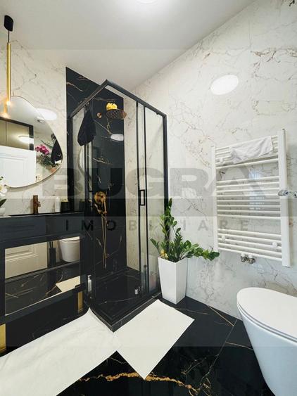 Apartament 3 camere modern, 2 bai, balcon, parcare, zona Mega