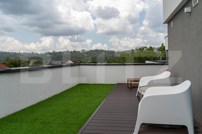 Apartament 2 camere, 53 mp,  terasa de 23 mp, Str. Clujului
