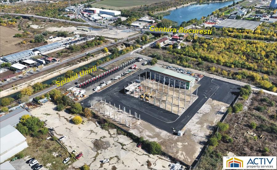 Platforma betonata cu vizibilitate de inchiriat in Splaiul Unirii