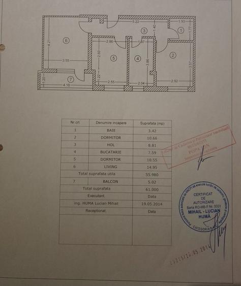 Apartament 2 CAMERE-TITANUL-NOU