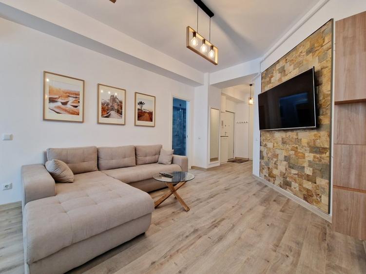 Pipera - OMV Rond - Apartament 2 camere - TOTUL NOU - mobilat modern, parcare