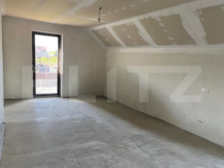 Casa P+M, semifinisata, 150 mp, 595 mp teren, Cart. Popoveni