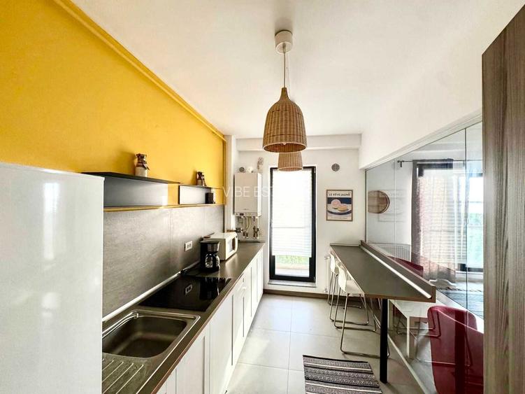 Garsonieră modernă | 20 Residence | Metrou Petrache Poenaru | Vedere Lacul Morii - 3