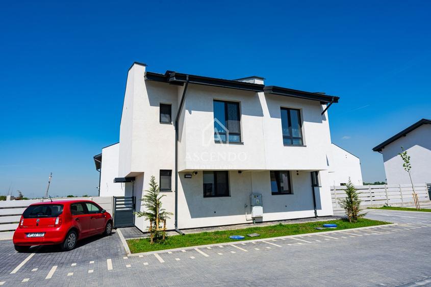 Case noi în Măgurele cu grădină proprie, parc privat și finisaje premium