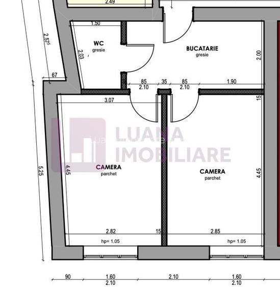 Apartament 2 camere premium de vanzare | Centru | renovat integral | pivnita - 8