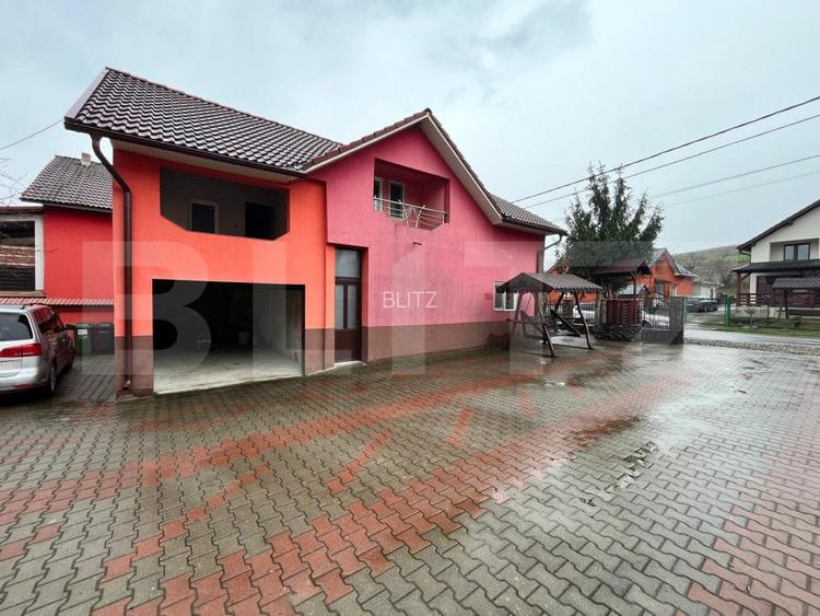 Casa semifinisata, 2 camere, 130 mp, cu spatiu comercial, zona Cepari - 2