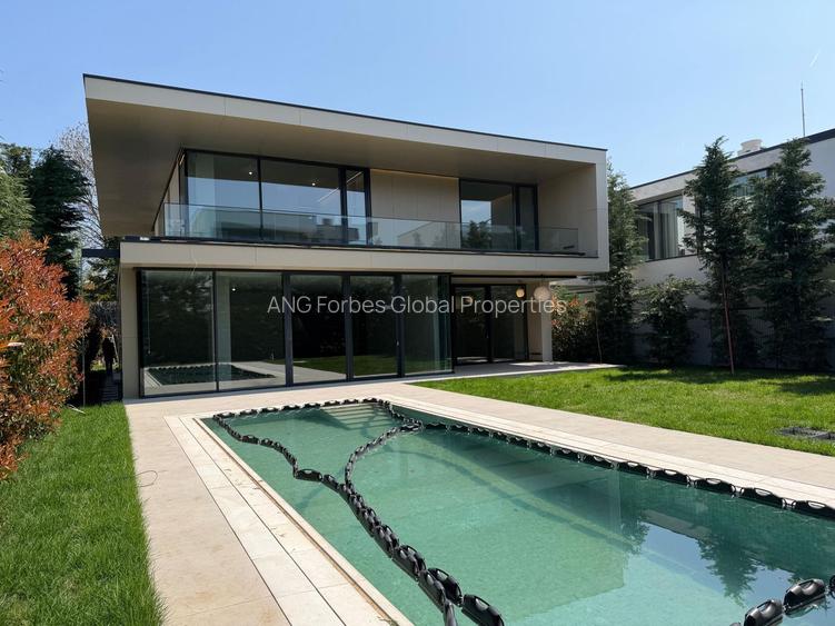 Vilă premium individuala, teren 800 mp, piscină și smart home, Iancu Nicolae