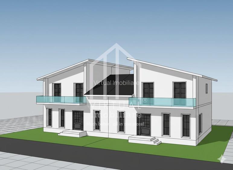 Duplex cu 4 camere, 142mp utili, 276mp teren, Selimbar - Mohu - 11