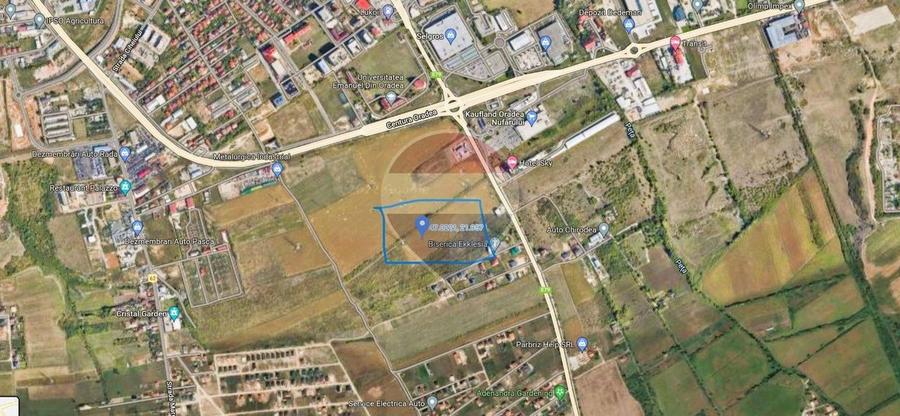 Teren 3187 mp intravilan de vânzare Oradea Nufarul zona Petru Maior