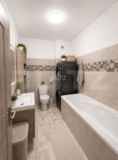 Apartament 2 camere, 55 mp, parcare subterana, balcon, zona Abator - 5