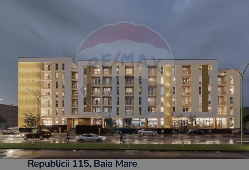 Apartament cu 2 camere de vânzare în zona Republicii