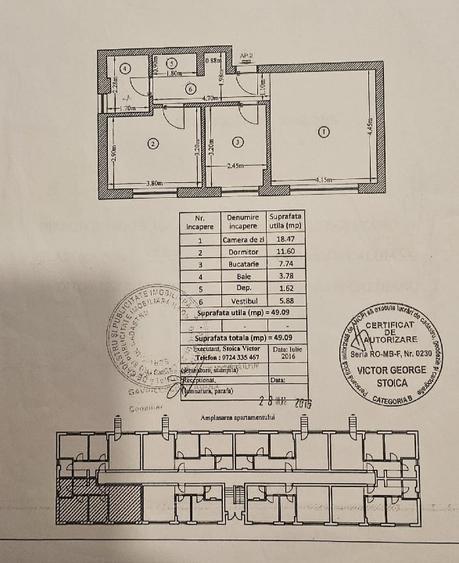 Apartment de vanzare cu 2 camere, Metrou Dimitrie Leonida, PARCARE, Mobilat