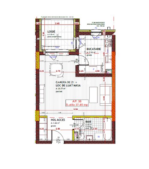 Constructor, vand apartament 1 camera str. Tineretului Floresti - 12