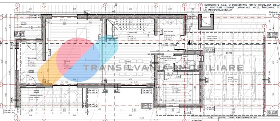 Casa individuala 6 camere, 176 Mp, teren 1100 Mp, zona Salicea