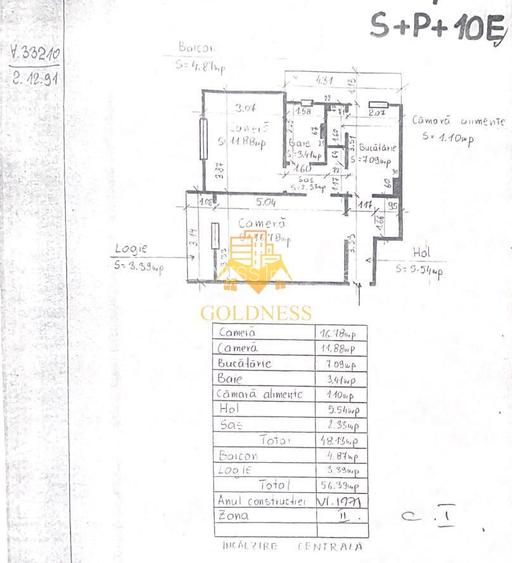 Apartament 2 camere deco Gheorgheni, Interservisan,2 balcoane,56 mp! - 8
