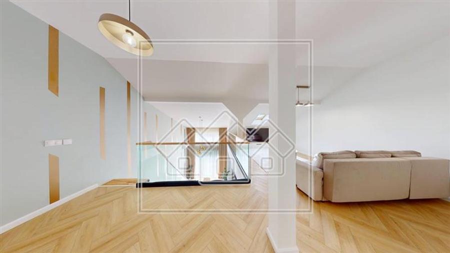 Penthouse 5 camere, 3 bai, mobilat si utilat, disp imd, TVA inclus