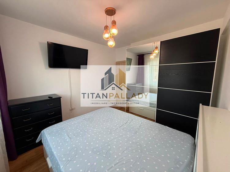 2 Cam Mobilat Modern,Centrală Proprie ,AC,Parcare,Titan-Parcul Teilor