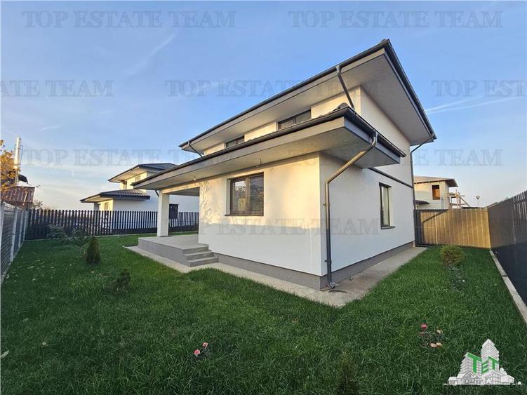 Vila lux 4 camere (dormitor parter) in Domnesti(Teghes)