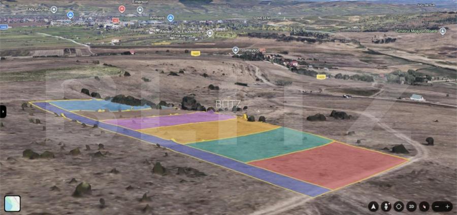 Teren intravilan de vanzare, 8.976 mp, zona Borhanci - 2