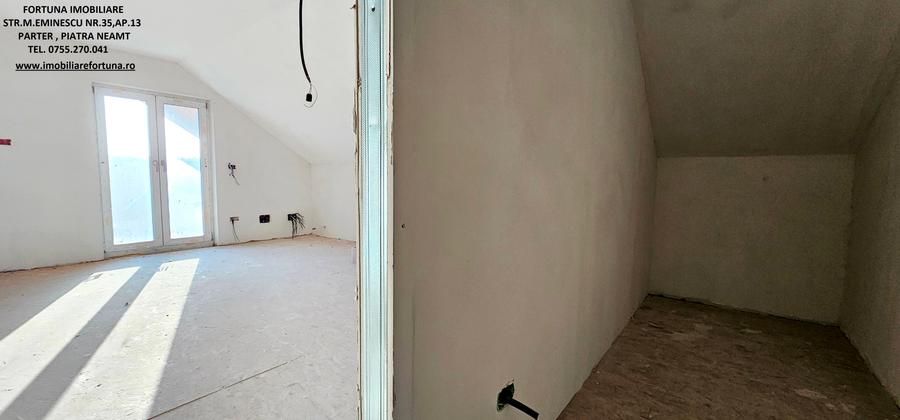 Casa nefinalizata si 2000 mp teren,la 10km de oras