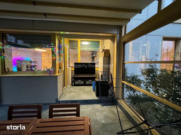 Aviației Park 3 camere cu terasa 18 MP si grădină 22 MP + parcare - 18