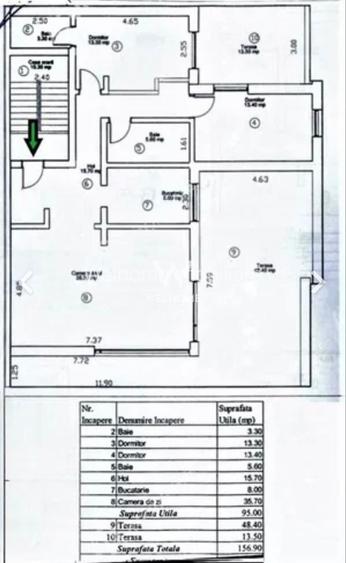 Penthouse MODERN cu 2 terase in Selimbar-Sibiu - 1