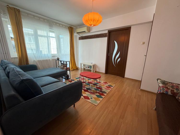Cismigiu apt 2 camere renovat, mobilat, balcon, centrala proprie, lista U3