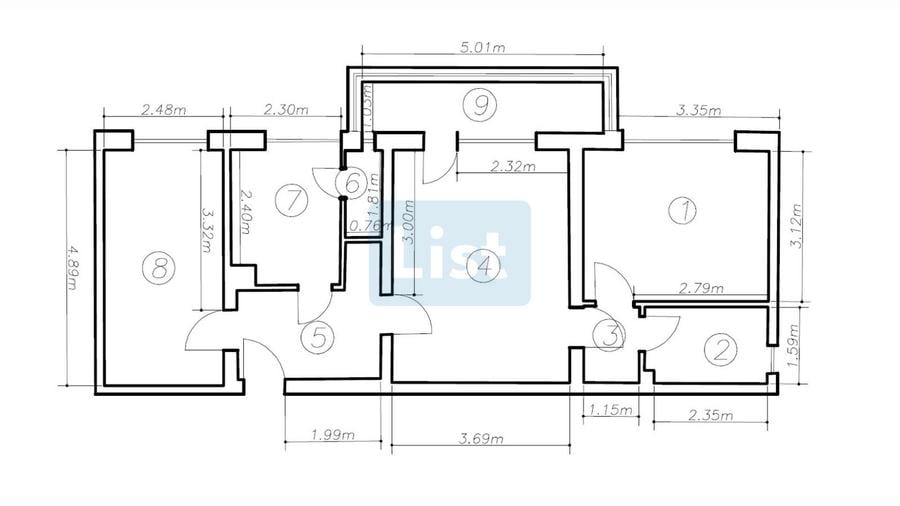 3 camere semidecomandat, Parc 14 Iulie, Grigorescu
