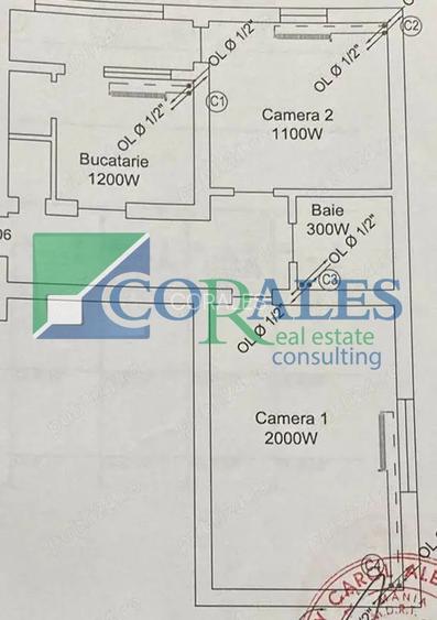 Apartament 2 camere, Etaj 2,decomandat, zona Lipovei, Iulius-Mall,Centrala, Boxa - 2