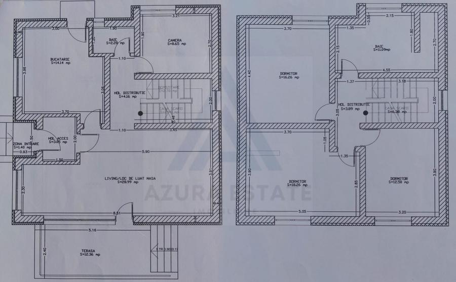 Casă intabulată 5 camere 2 băi și teren 380 mp în Bavaria Park