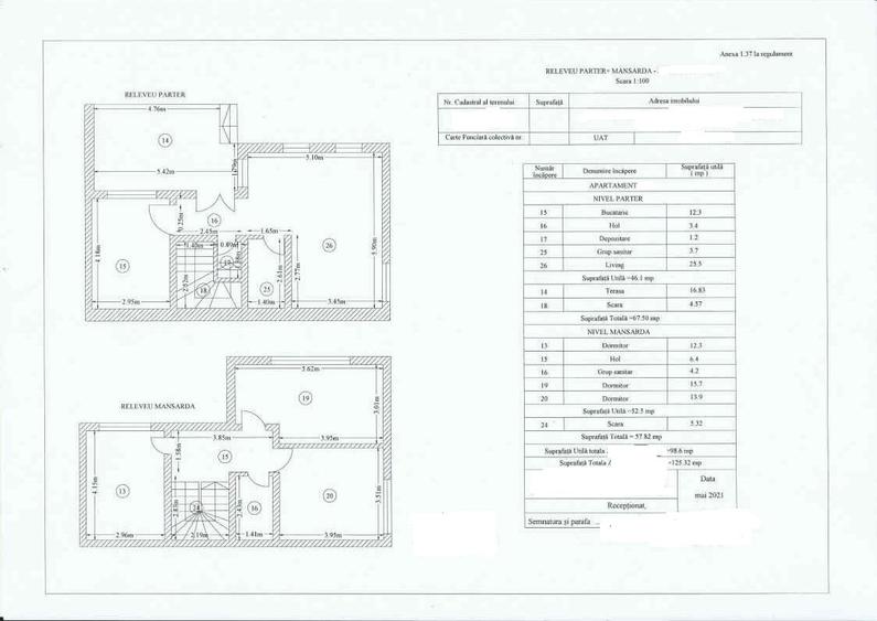 Vila 2021, P+M+pod, 4 camere, 2 bai, teren 356mp,terasa,foisor, parcare 2 masini
