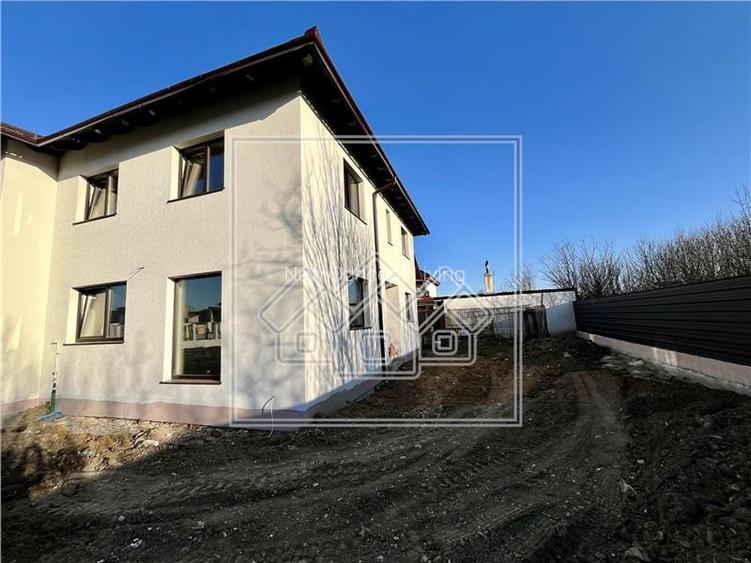 Casa tip duplex, teren 420 mp, predare la alb, Selimbar - 8
