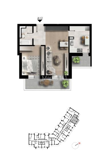 Apartament 2 camere, langa metrou Pacii, Maniu141 - 17