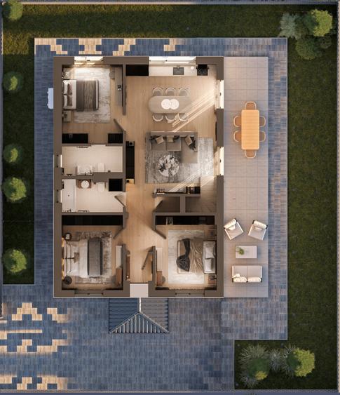 Casa Individuala P+Mansarda Locuibila