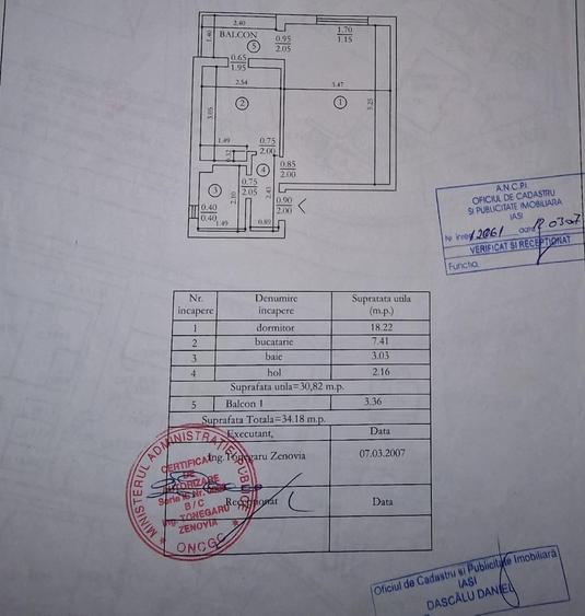 Apartament cu 1 camera decomandat, etaj 2/4, zona Metalurgiei