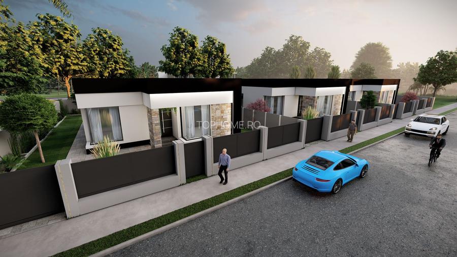 Berceni - Sabri Parc - Case pe parter -patru camere- 125.000 EURO - 3