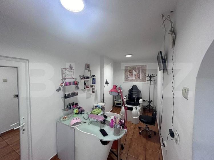 Spatiu comercial, 150 mp, salon de infrumusetare complet echipat