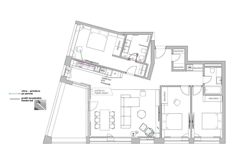 Penthouse - Zona centrala - 2 locuri de parcare - Boxa - Comision 0% - 19