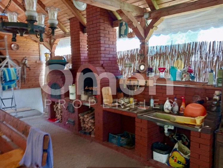 Casă nouă pe un nivel + teren 1450 mp | foișor rustic | Satu Nou de Sus