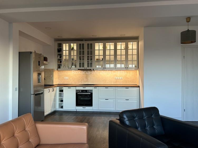 Penthouse 80 mp in Pipera — vedere panoramica si balcon de 36 mp jur imprejur - 6