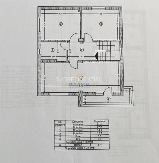 Vila individuala cu 5 camere si piscina, mobilata si utilata, Popesti - 2