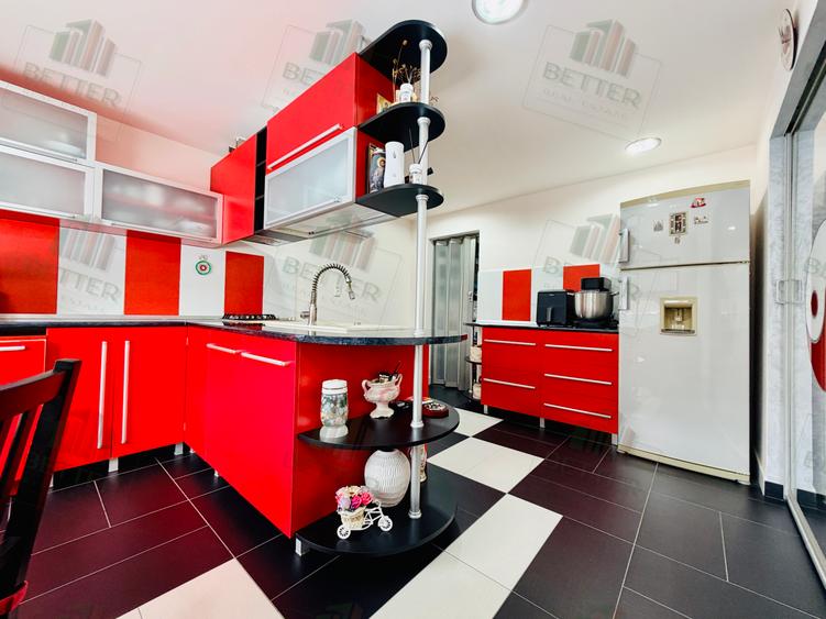 Casa  P+1E+M de vanzare - 5 camere - 3 bai,  mobilata utilata - Popesti Leordeni