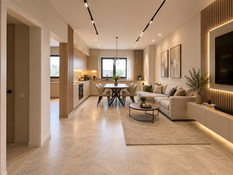 Apartament 2 camere decomandat | 62,85 mp | Valea Adâncă – 5 Drumuri