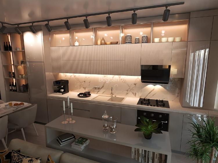 Apartament 2 camere | Flamingo Luxury 1 | Designer | Mobilat & Utilat Complet - 4