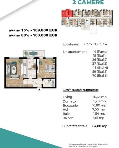 Metrou Berceni 400m - 2 camere 63.2mp bloc nou 2026 - 7