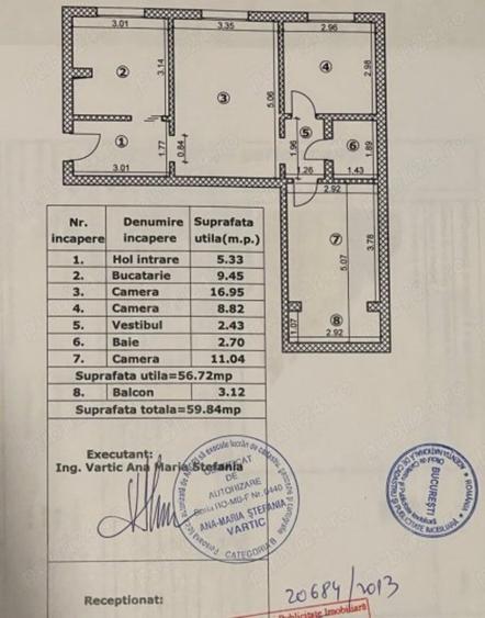 Metrou 1 Decembrie 1918, 3 cam, centrala proprie, boxa la subsol