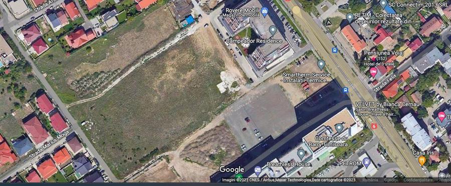 TEREN ZONA TORONTALULUI