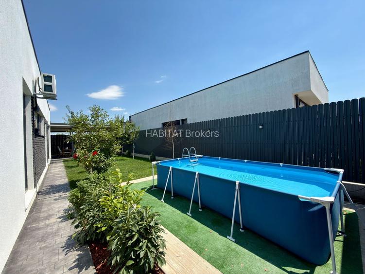 Casa pe parter cu 3 camere | Tunari | Mobilata si utilata | Comision 0 - 35