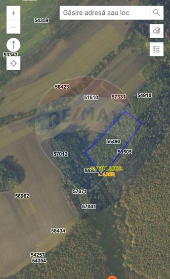 Teren forestier 15,618 mp Santimreu / com. Salard
